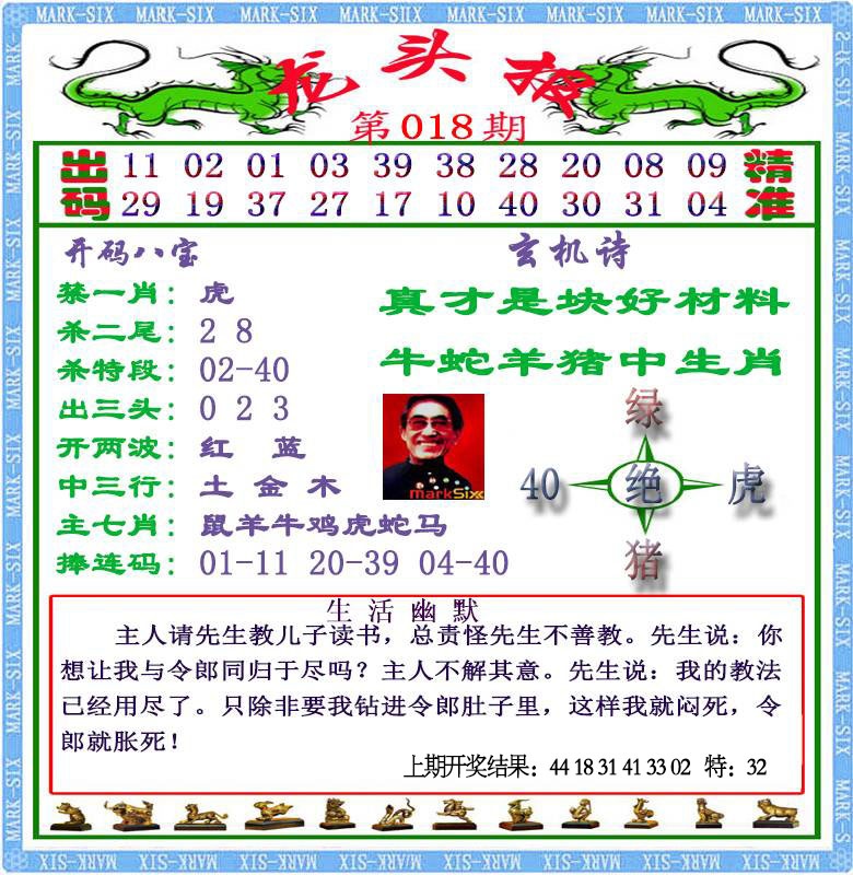 018期龙头报[图]