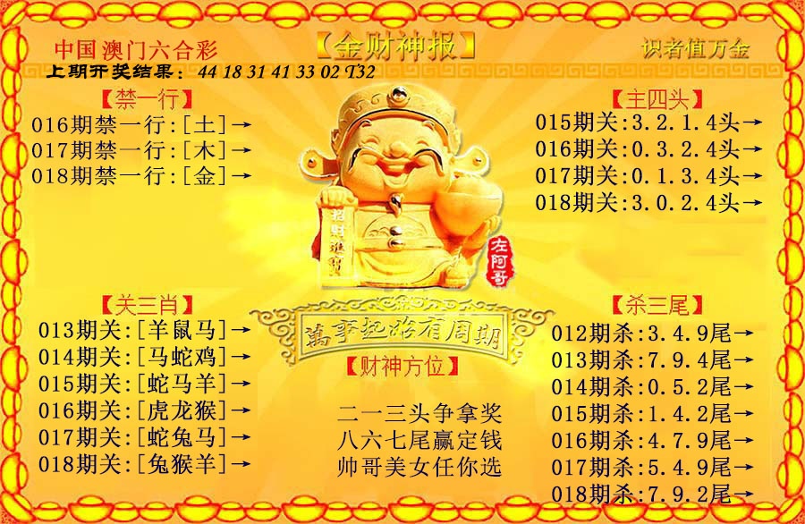 018期金财神[图]