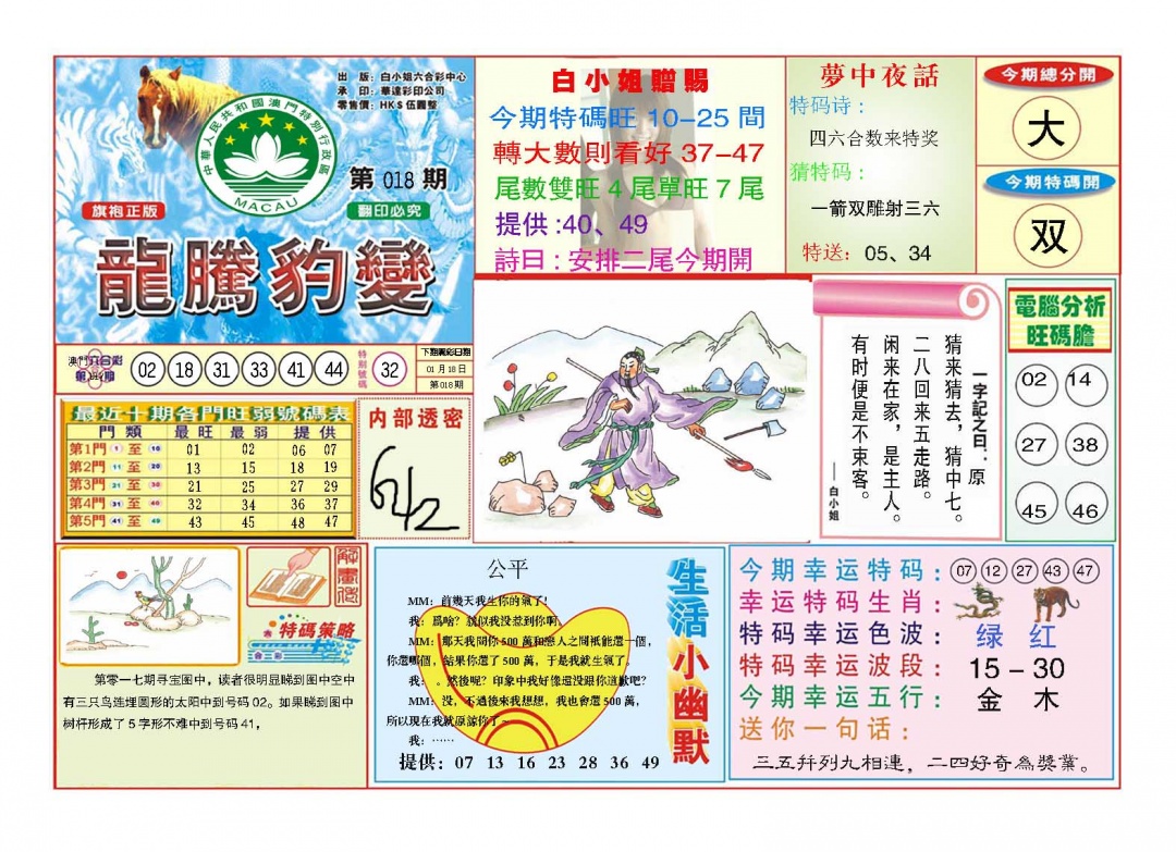 018期龙腾豹变[图]