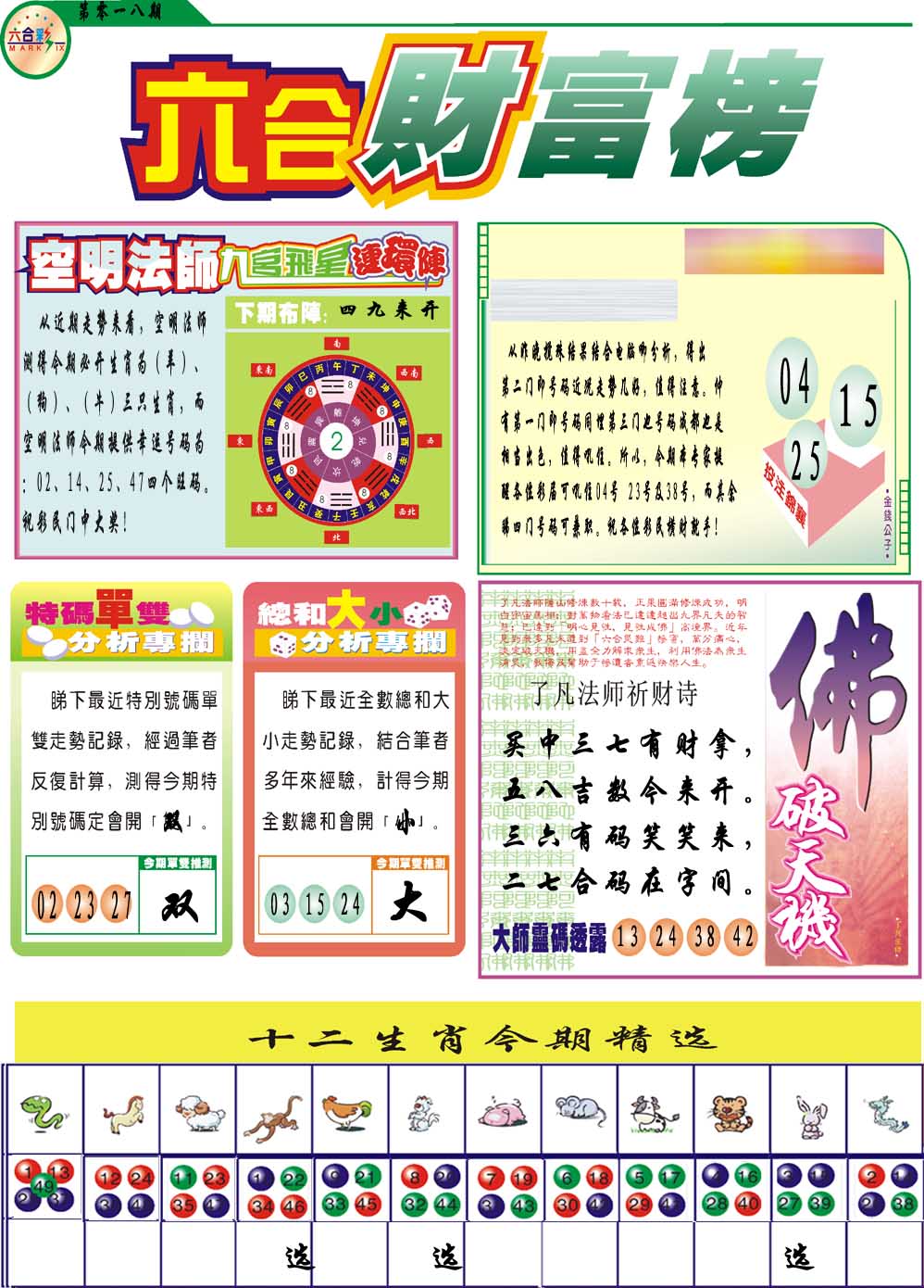 018期财富榜[图]