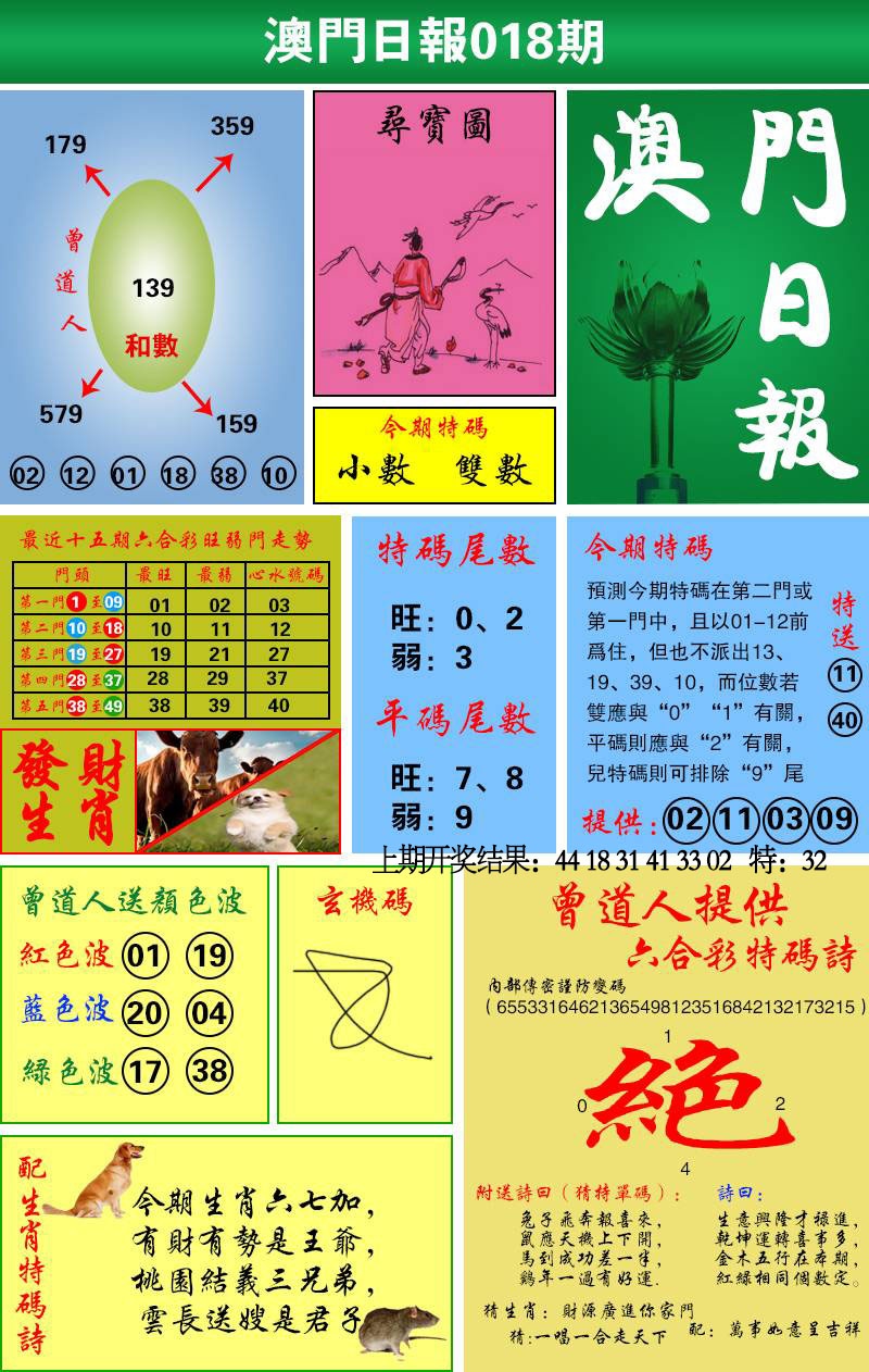 018期澳门日报[图]