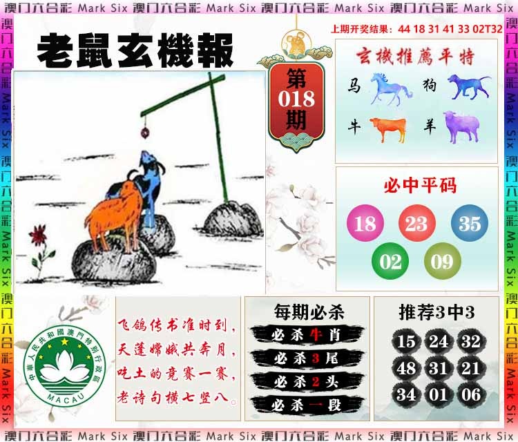 018期老鼠玄机报[图]