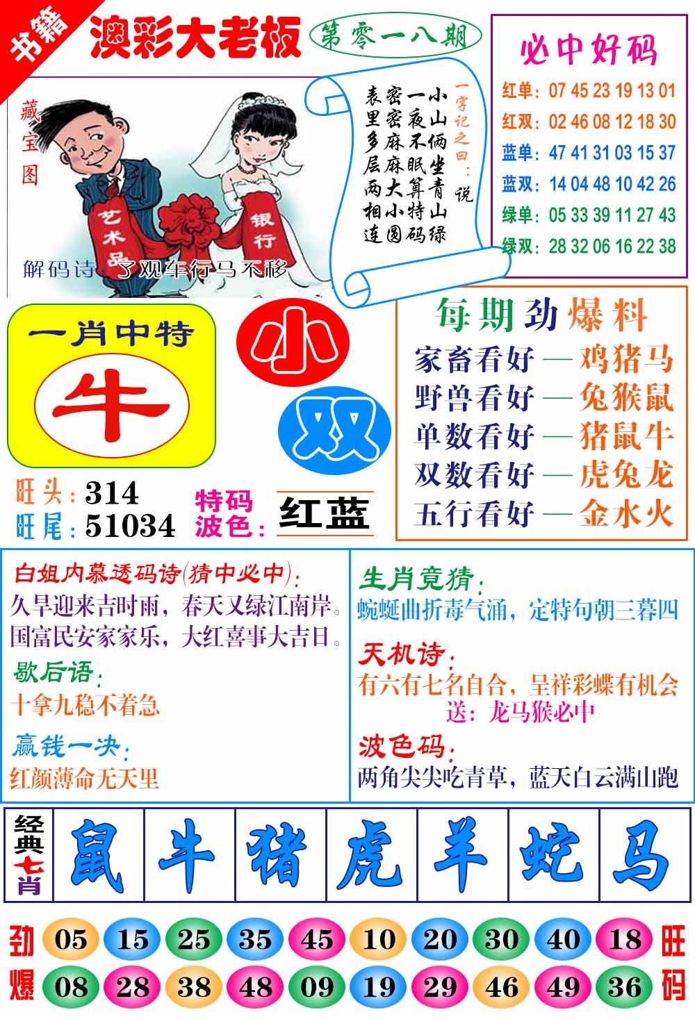 018期澳门大老板[图]