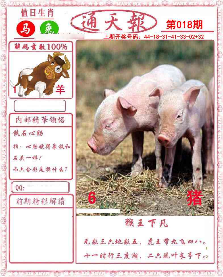 018期正版通天报[图]