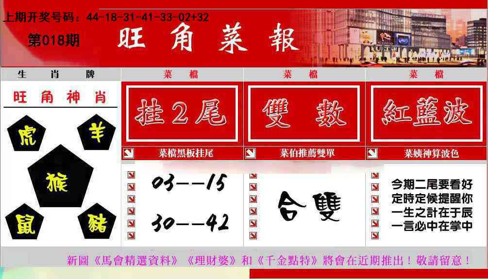 018期旺角菜报[图]