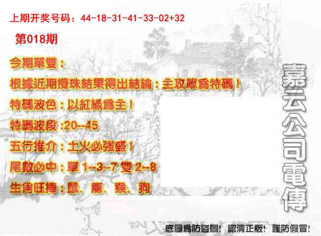 018期嘉云公司电传[图]