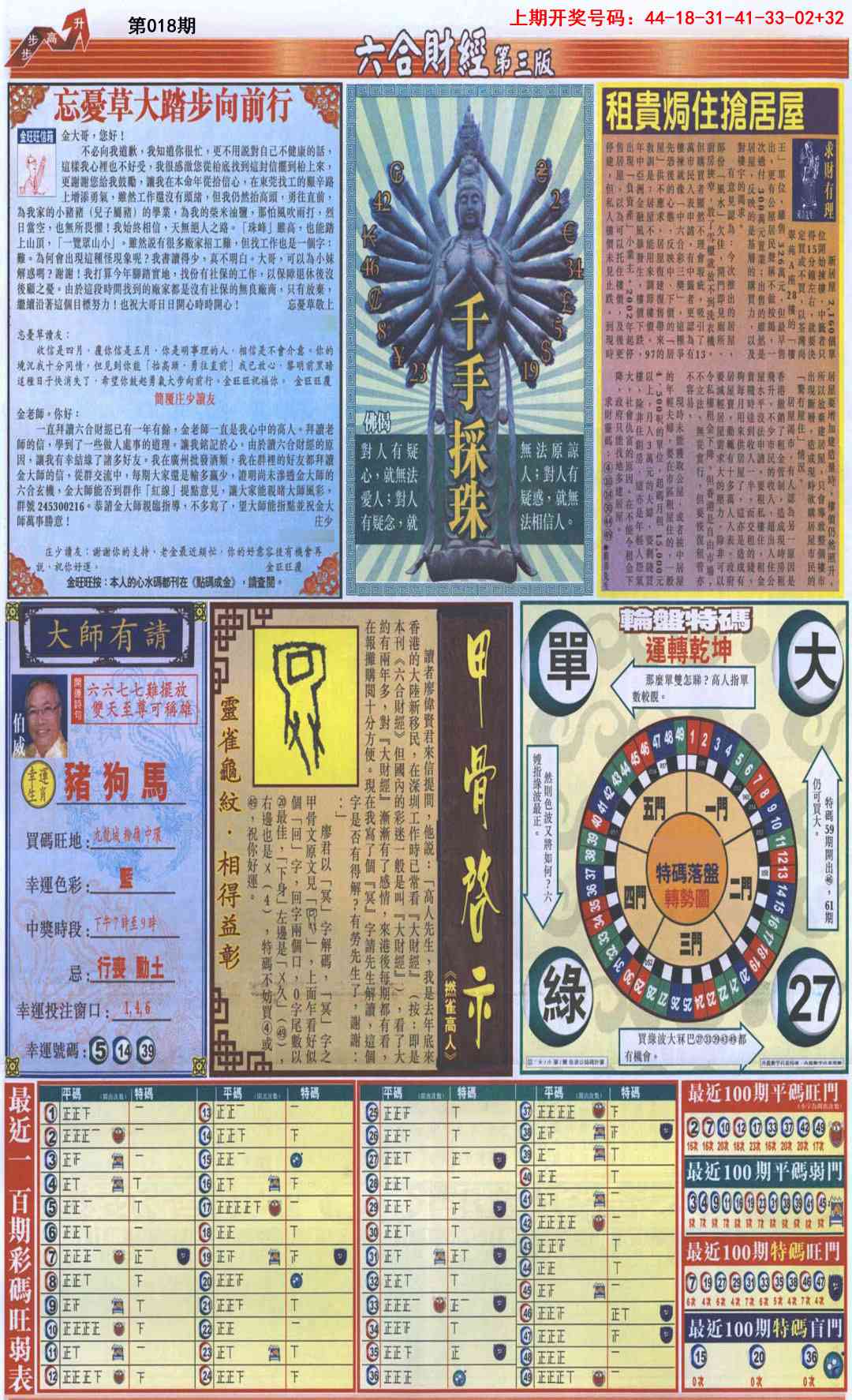 018期六合财经C加大版[图]