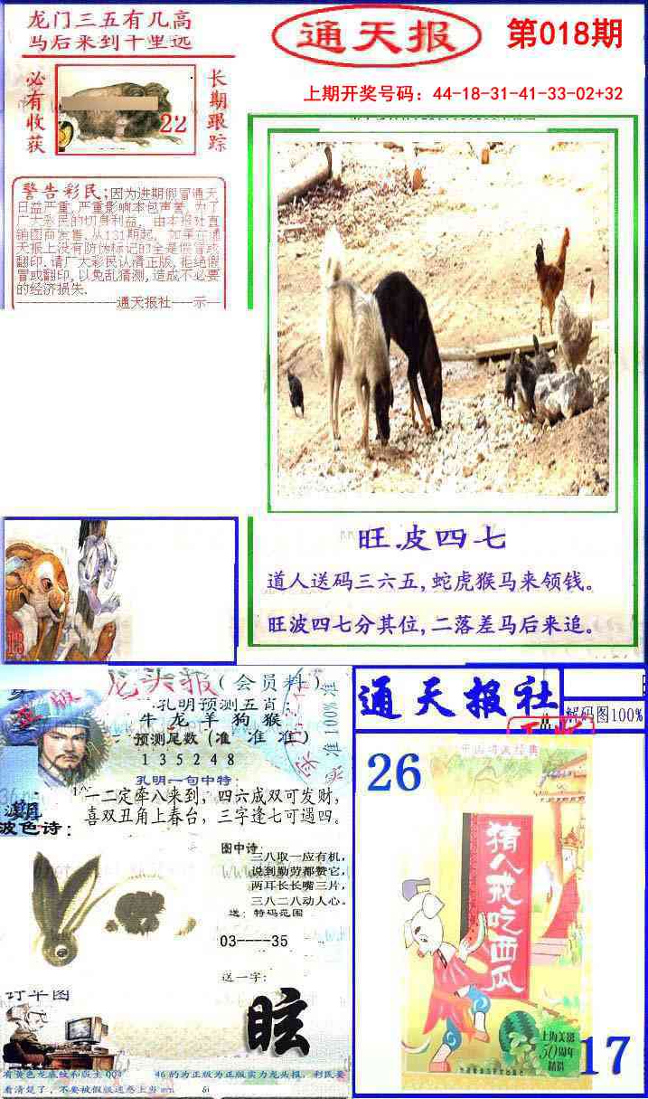 018期实力通天报[图]