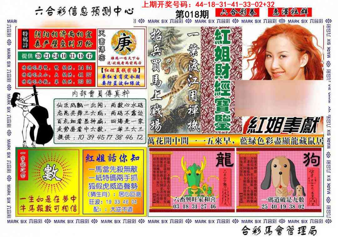 018期红姐财经宝鉴[图]