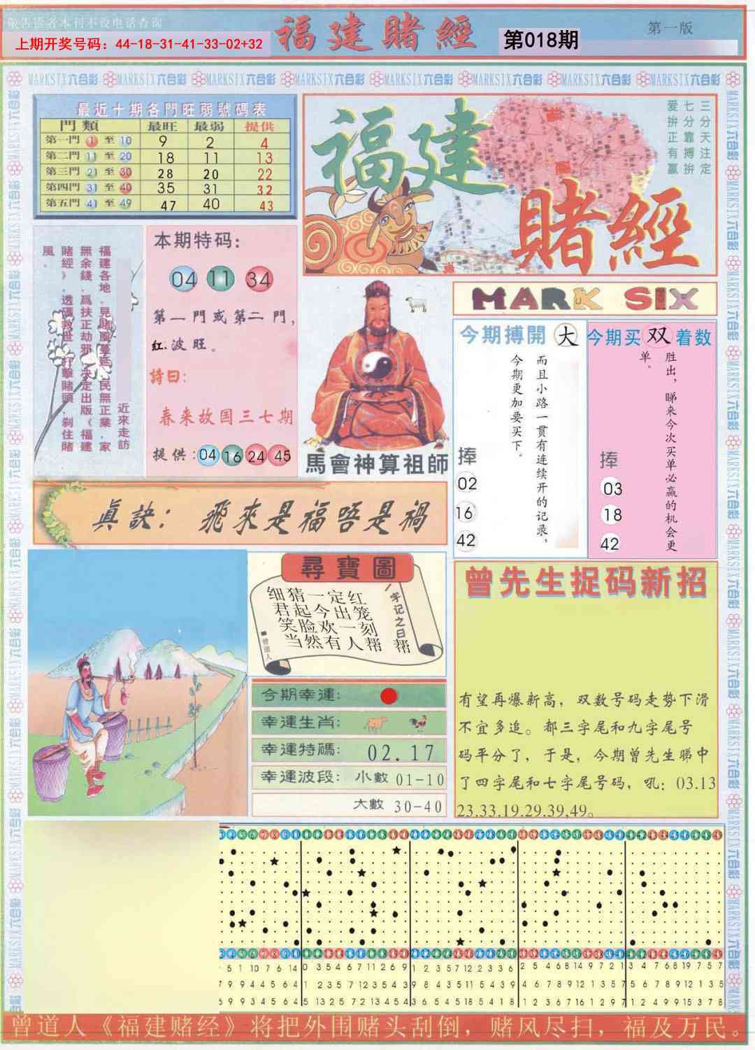 018期福建赌经A[图]