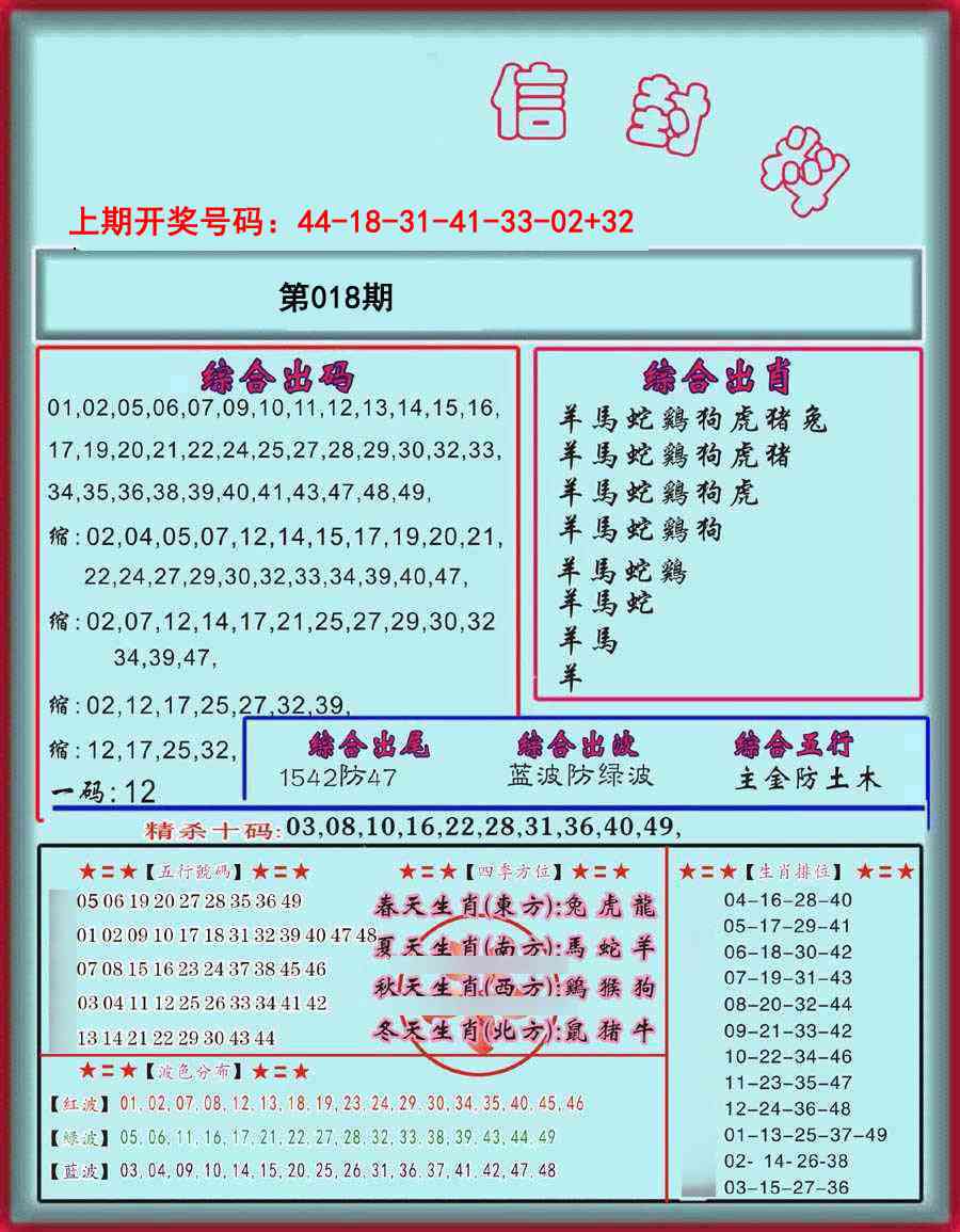 018期信封料[图]