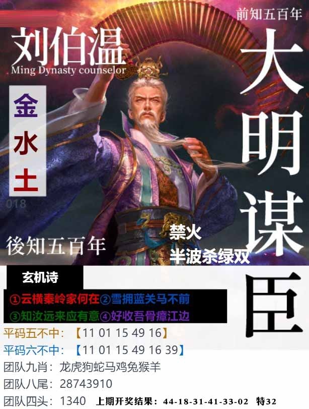 018期大明谋臣[图]